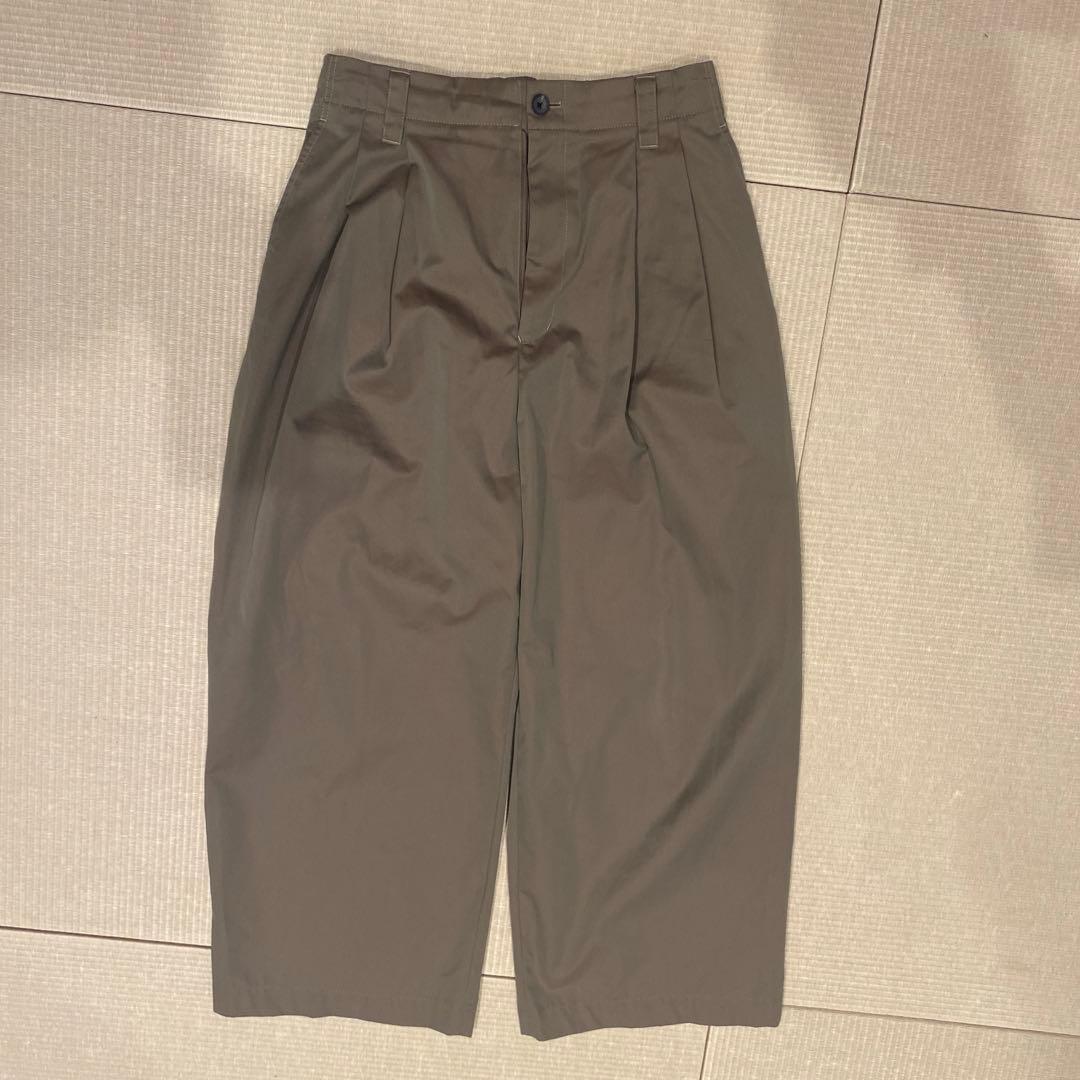 MAISON SPECIAL ワイドツータックパンツ