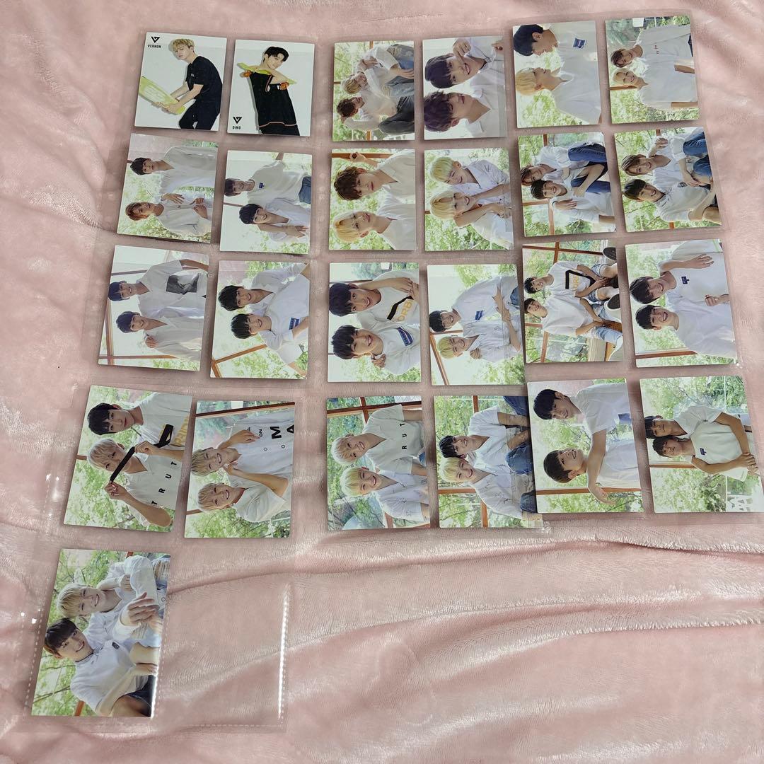 SEVENTEEN トレカ　セット　アルバム付