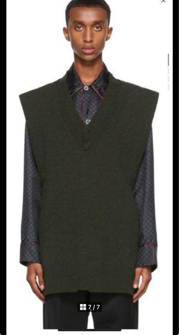 Maison Margiela S50TH0050 S17785 ニットベスト