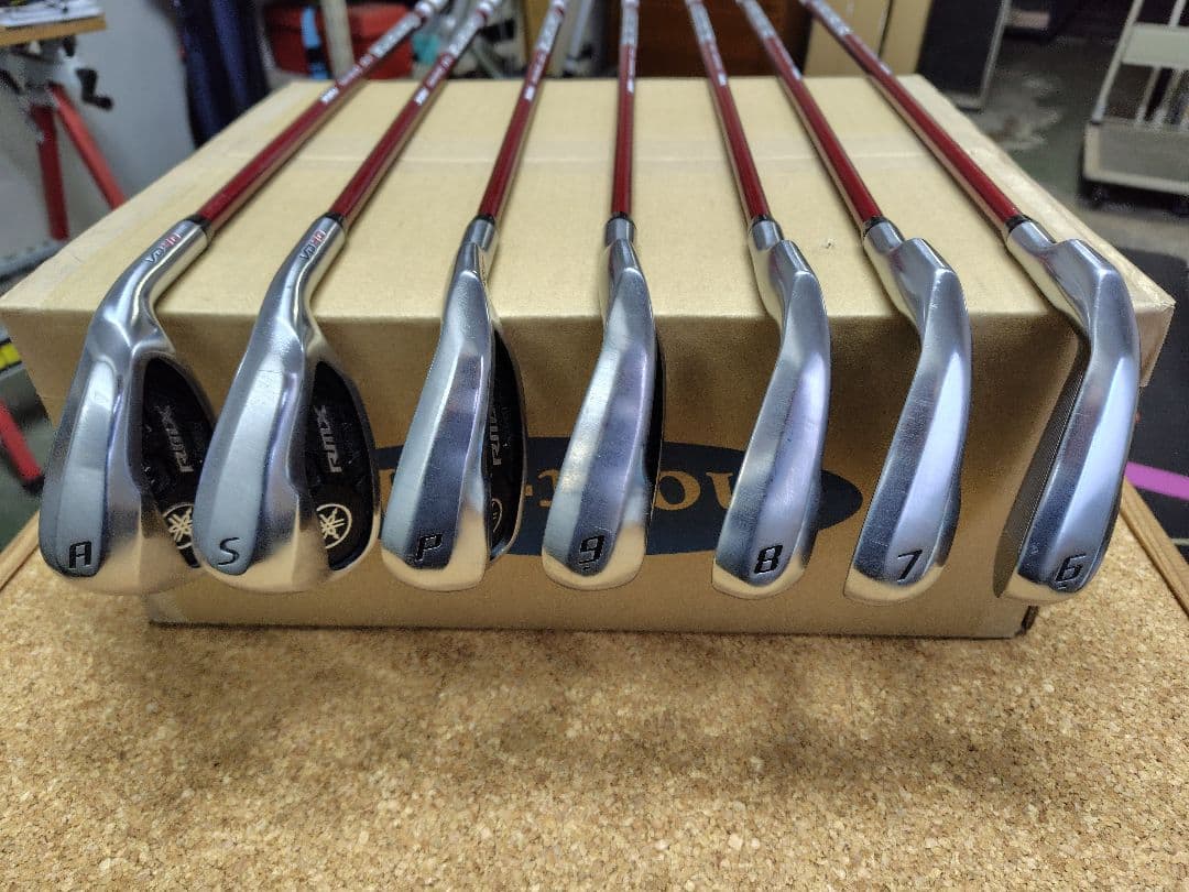 (中古)ヤマハ　RMX VD40 アイアン７本セット