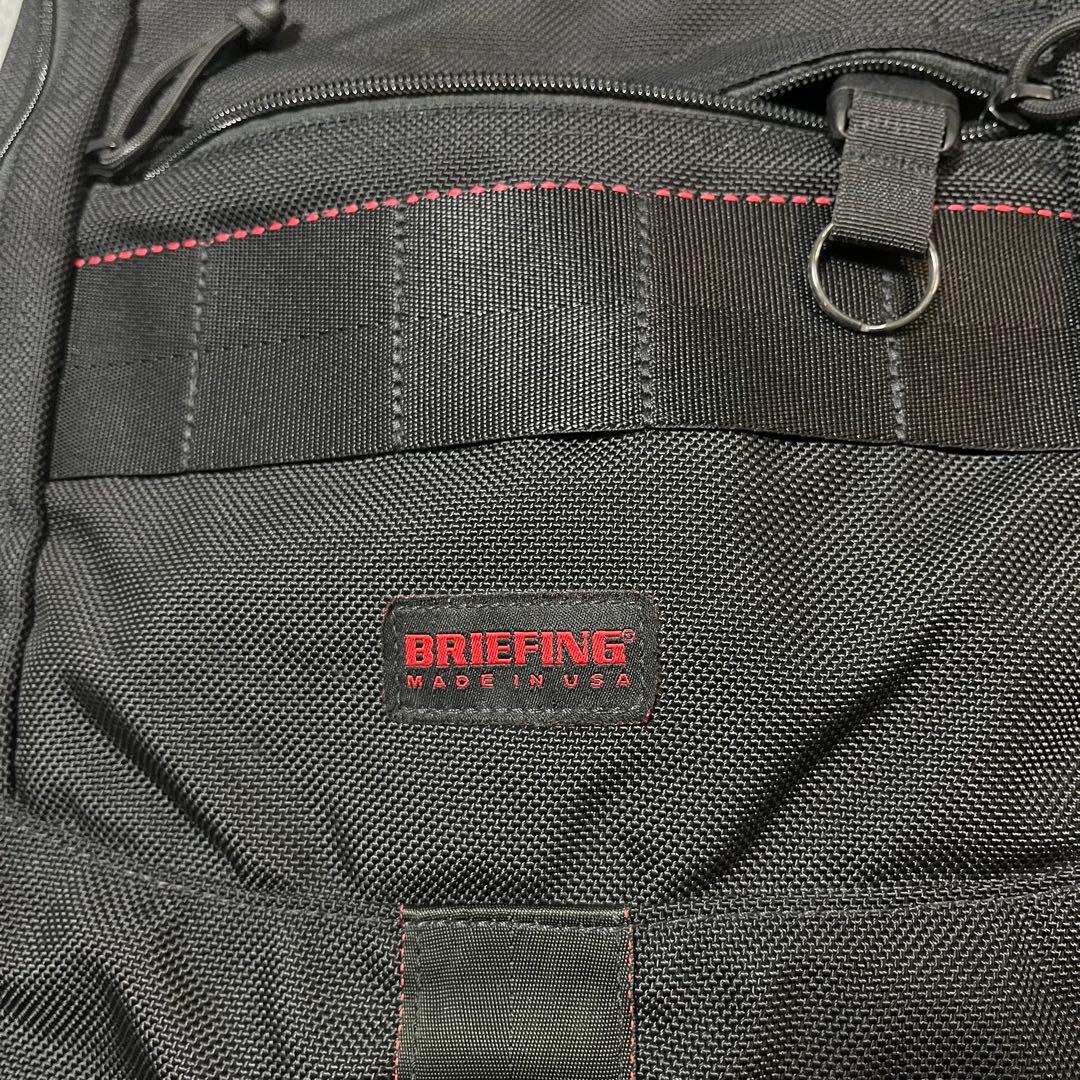 バッグ BRIEFING HUGGER BLACK made in USA