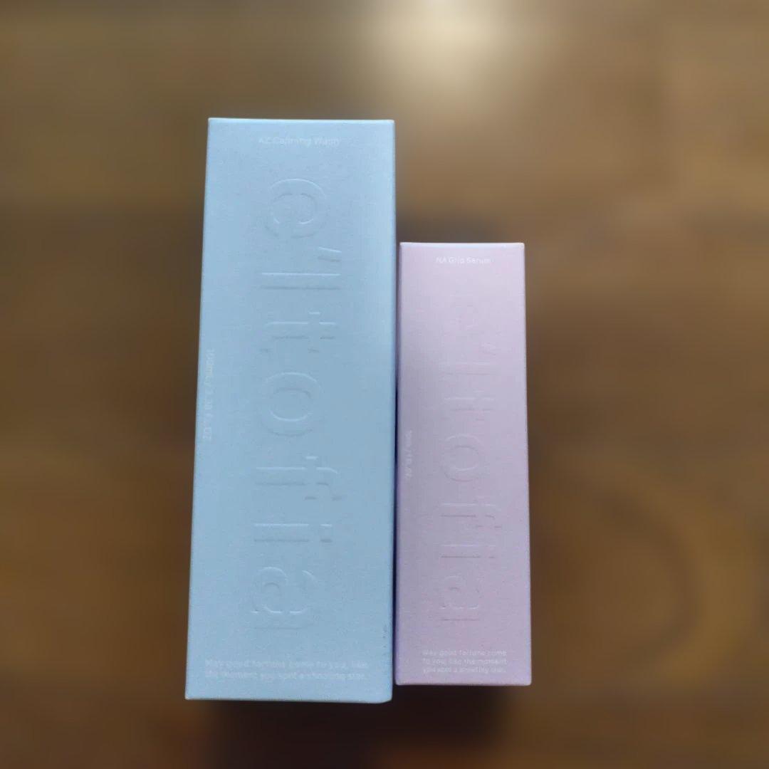 新品　e'ltofia Calming Wash & NA Grip Serum