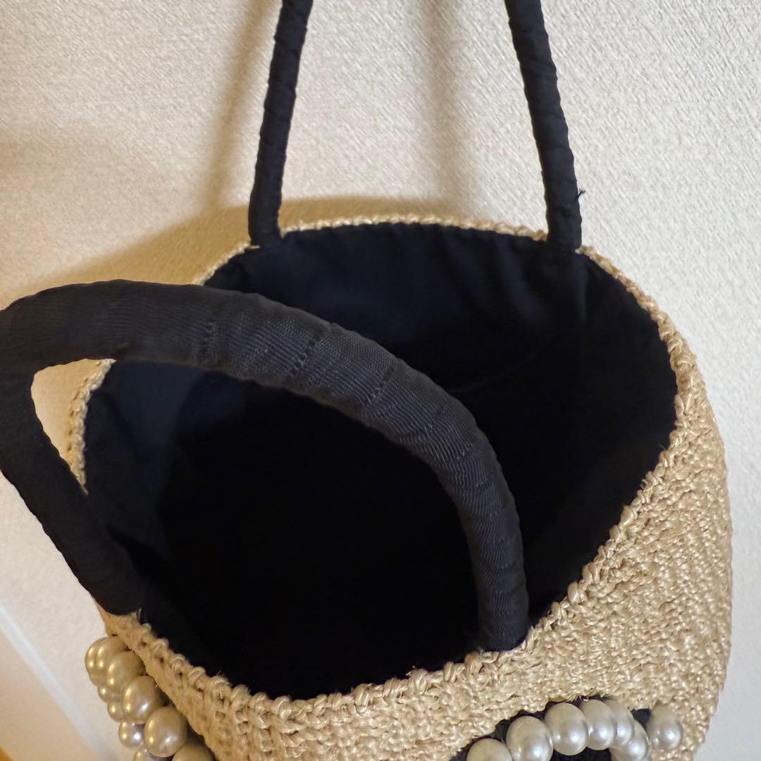 a-jolie アジョリー かごバッグ パールサングラス