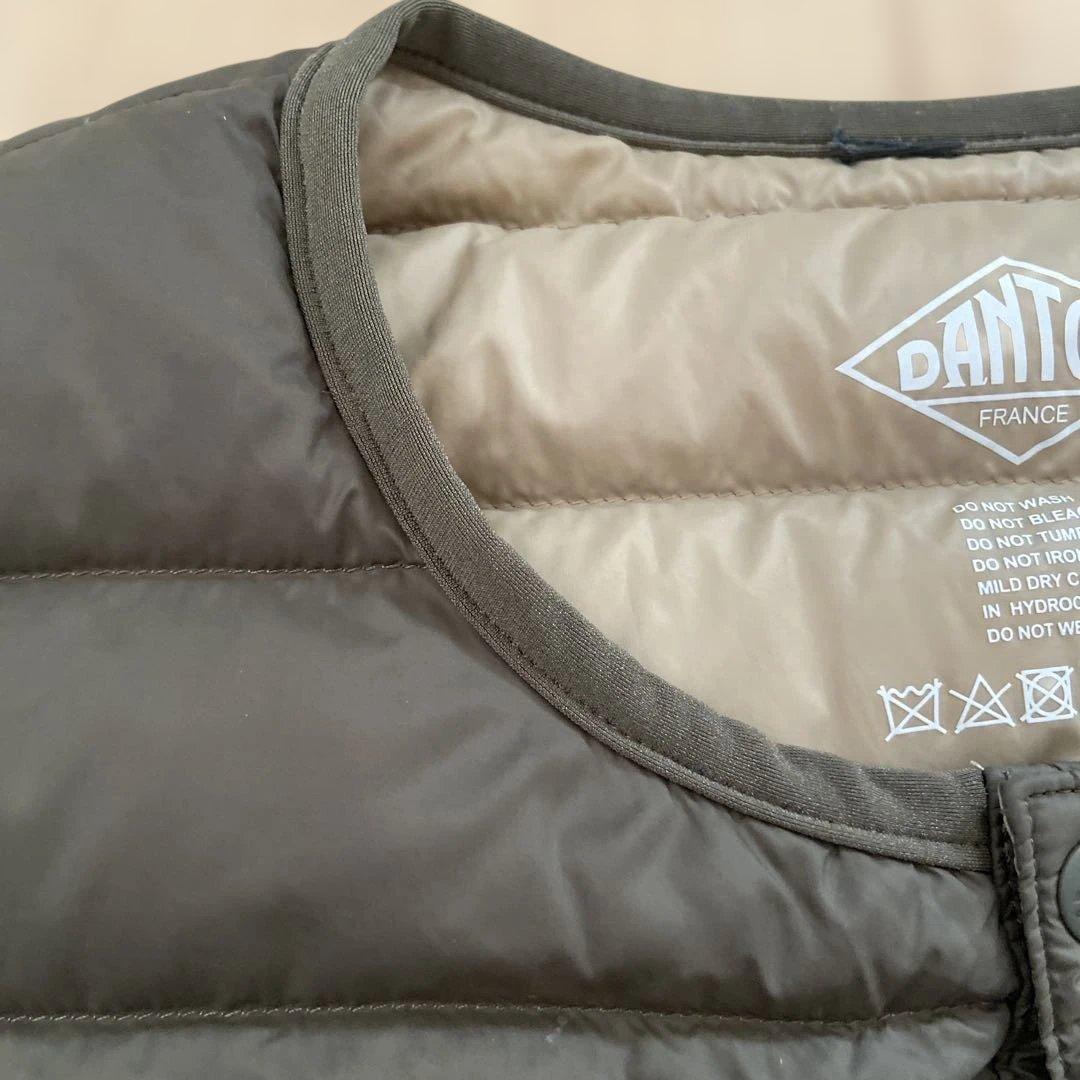 DANTON オリーブ ダウンベスト サイズ40