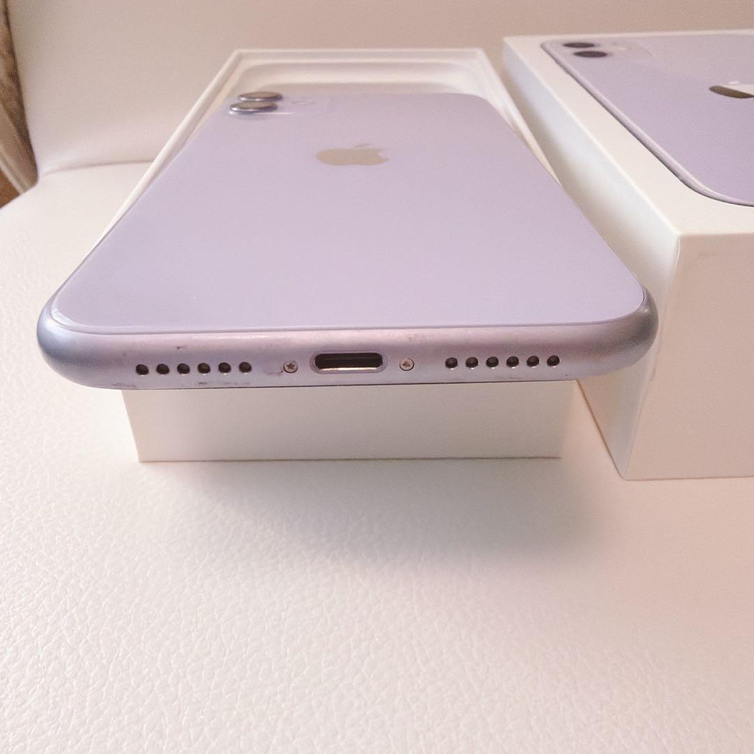 iPhone11 パープル　128GB