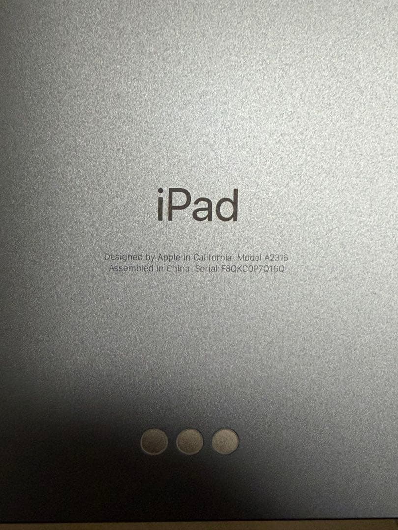 iPad air 第4世代（ジャンク品）