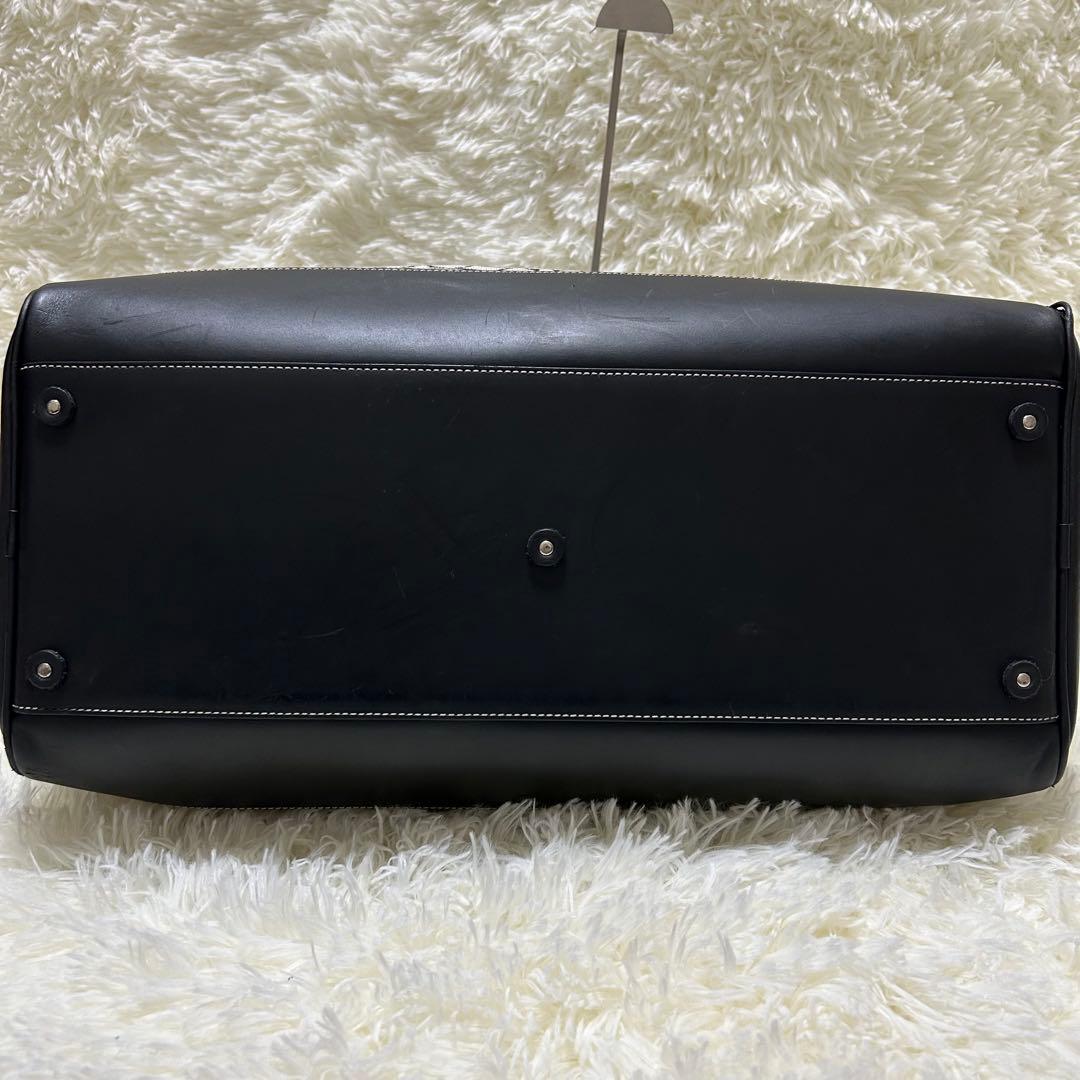 美品⭐️即日発送　COACH ボストンバッグ　レザー　シルバー南京錠付