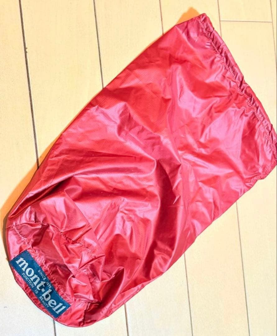 モンベル mont bell アルパイン ダウンパーカー レッド L 廃盤