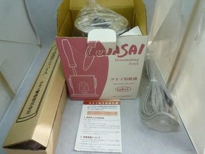 新品未開封未使用　タキイ　和裁電化鏝　和裁こて　和裁コテ　未開封鏝２本付