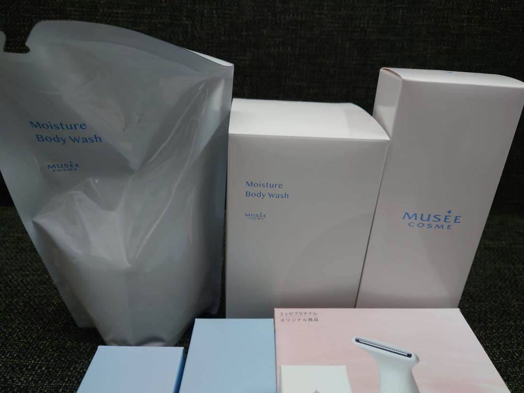 ミュゼ　コスメ　7点　セット　ディープクリアウォッシュ　シェーバー　クレンジング