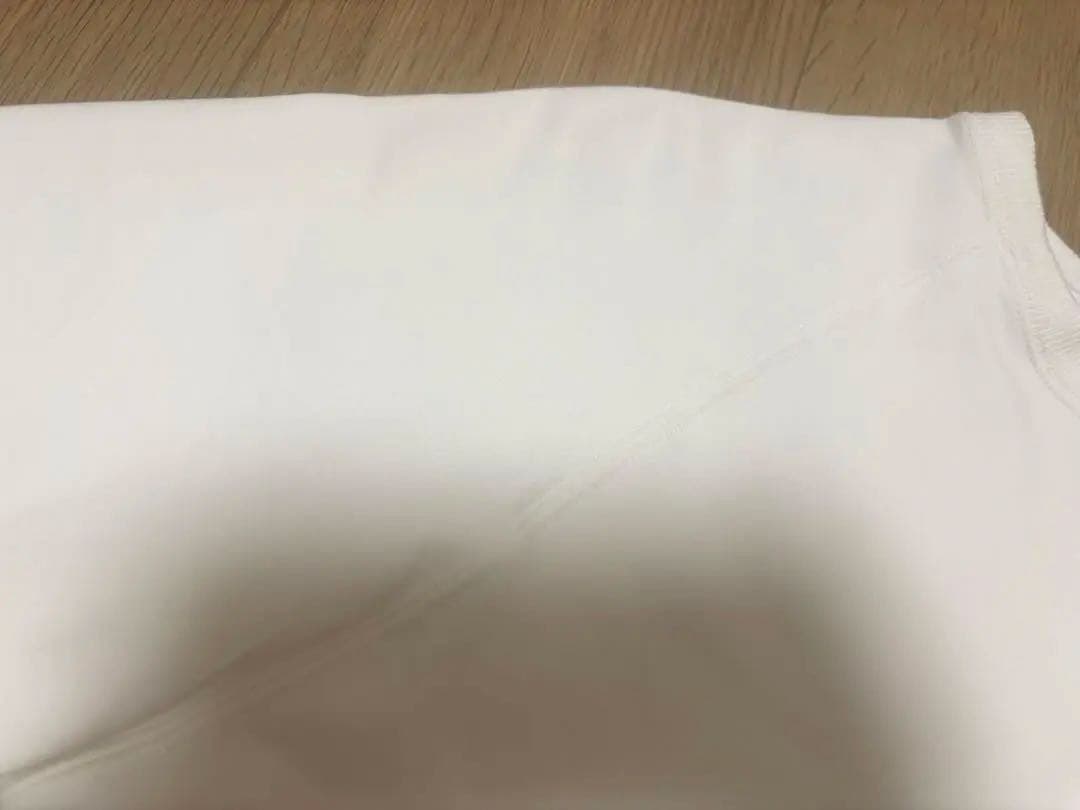 アワーホーム　裏毛素材のクルーネックプルオーバー　オフホワイト