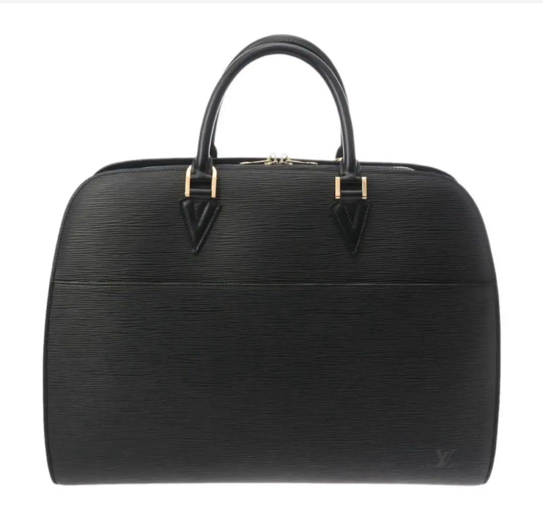 最終値下げLouis Vuitton エピレザー ビジネスバッグ ブラック