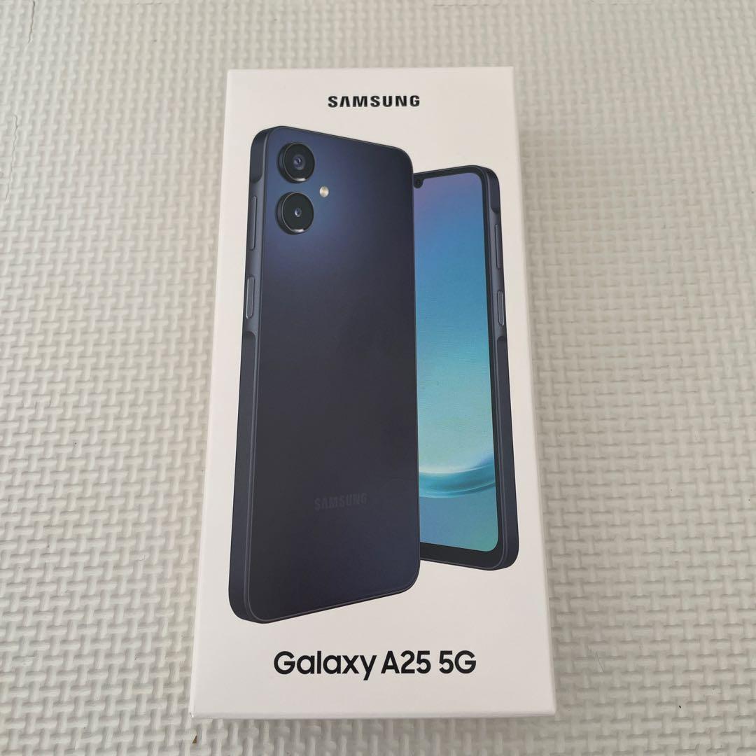 SAMSUNG Galaxy A25 5G ブラック　未使用　ギャラクシー