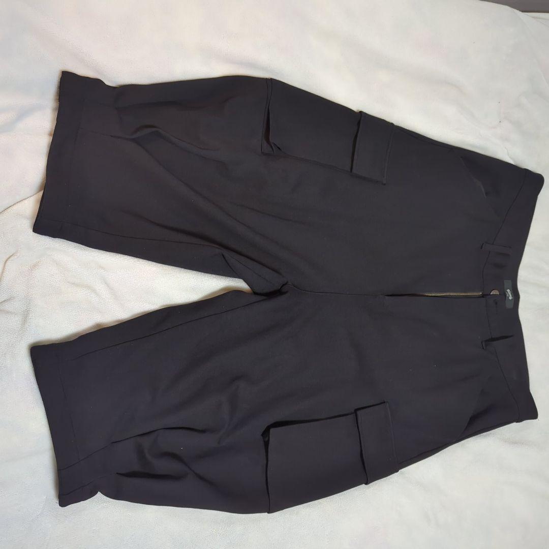 ！NDO様！！美品 23SS グラム クロップド サルエル カーゴ パンツ 黒