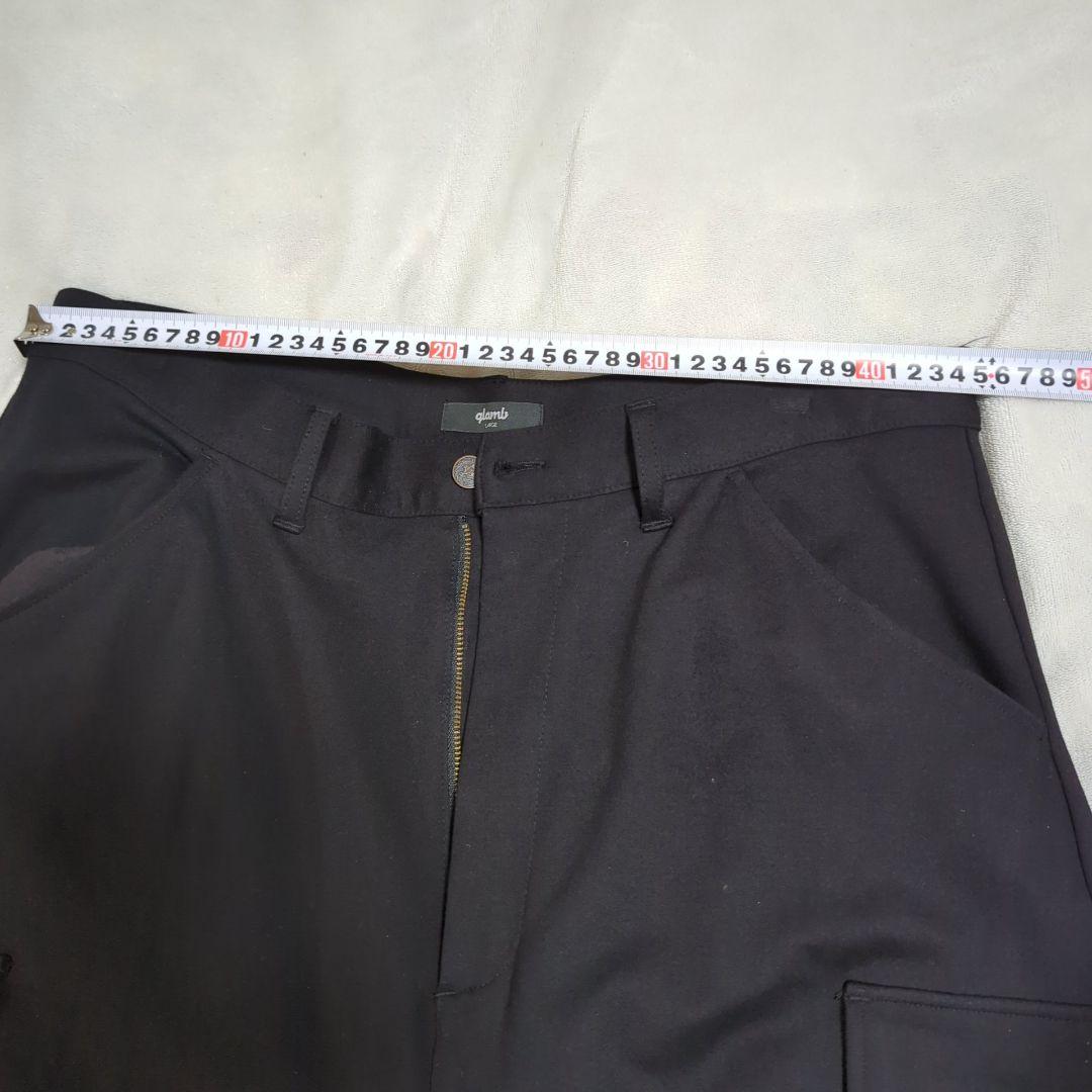 ！NDO様！！美品 23SS グラム クロップド サルエル カーゴ パンツ 黒