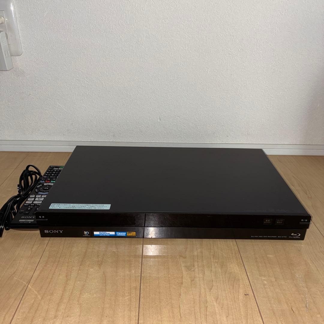 Sony ブルーレイレコーダー　BDZ-AT700動作ok です