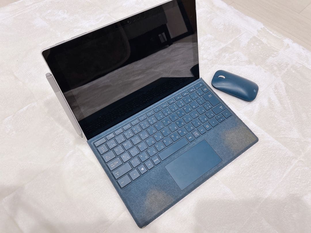 ペン、HDMI変換アダプタ、マウス、キーボード付、Surface Pro6