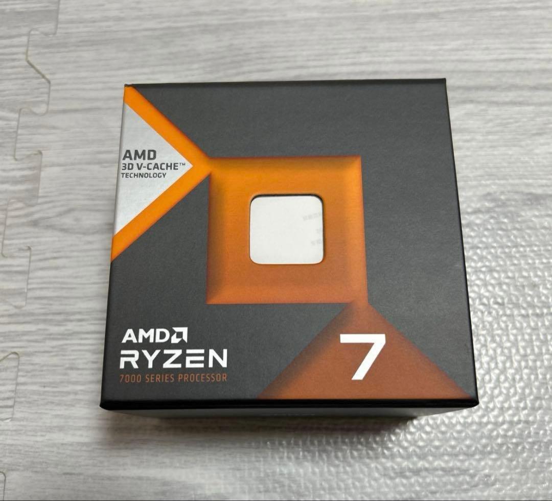 早い者勝ち。AMD Ryzen 7 7800X3D BOX