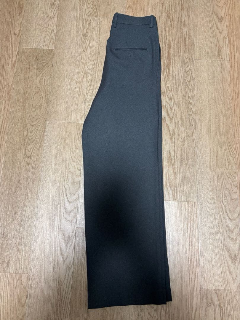 m’s braque スラックス TUCKED BAGGY PANTS 36