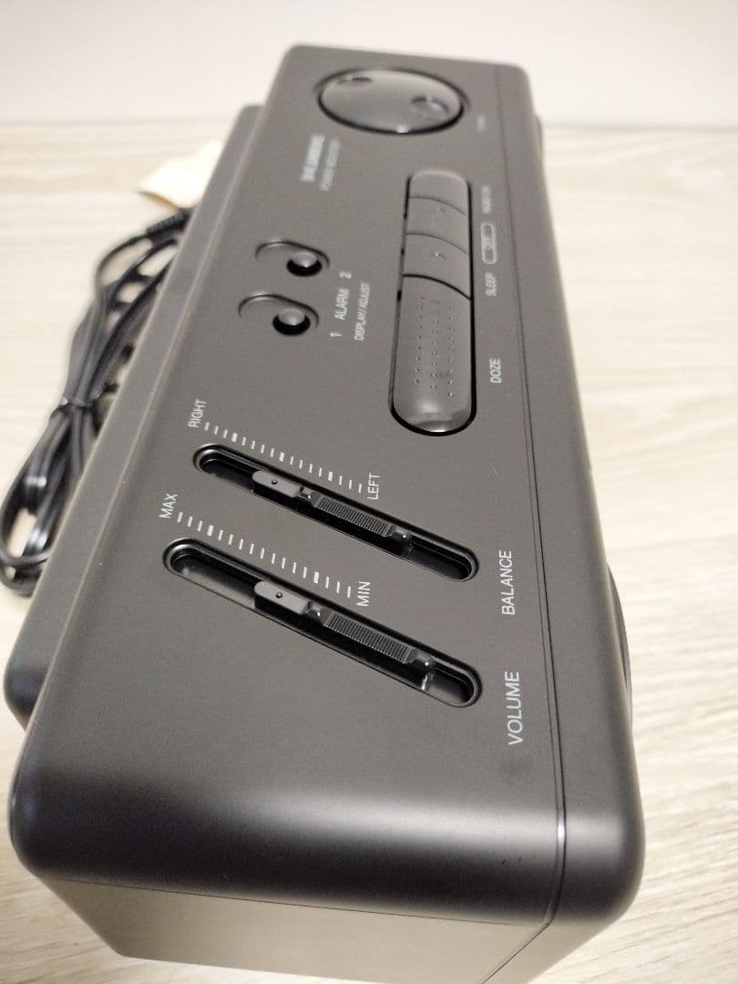 超美品 1988年製 ナショナル クロックラジオ BEGIN RC-X210