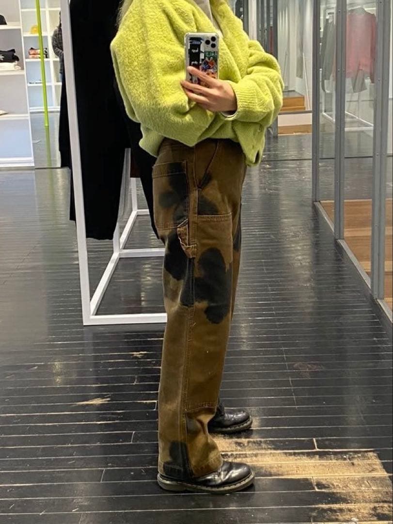 stussy/ステューシー　デニムダブルニーパンツ　サイズ30 2022FW