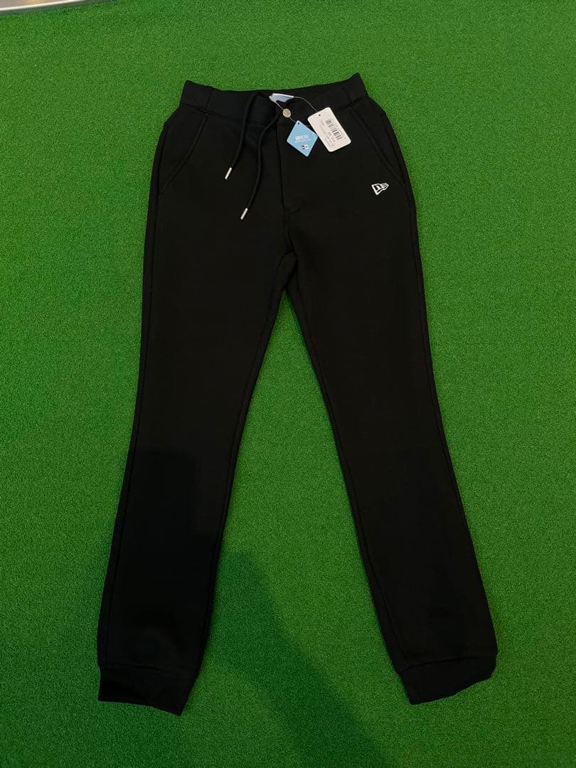 NEWERA ゴルフ　DRYERA撥水ブラックジョガーパンツ