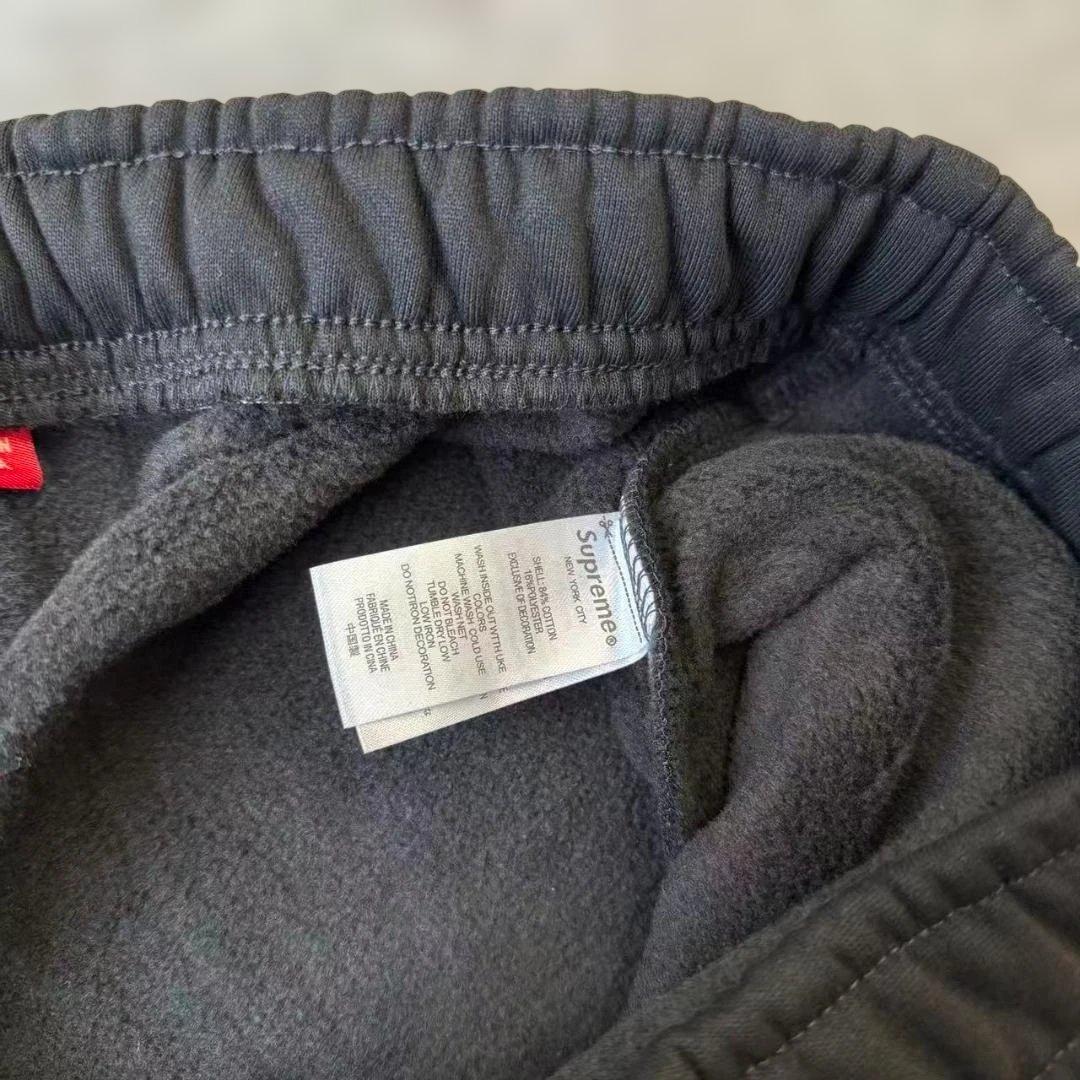 シュプリーム サテン アップリケ スウェットパンツ