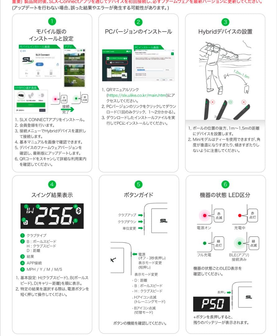 (再値下げ)SLX Hybrid Mini　SLX ハイブリッドミニ　白色