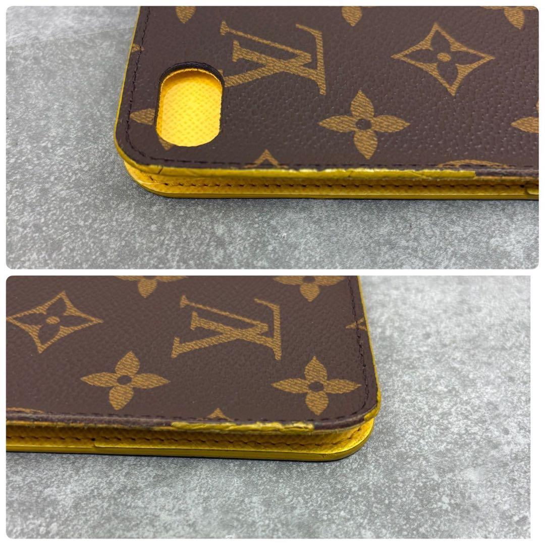 ルイヴィトン iPhone SE 7 8 フォリオ モノグラム 手帳型 ケース