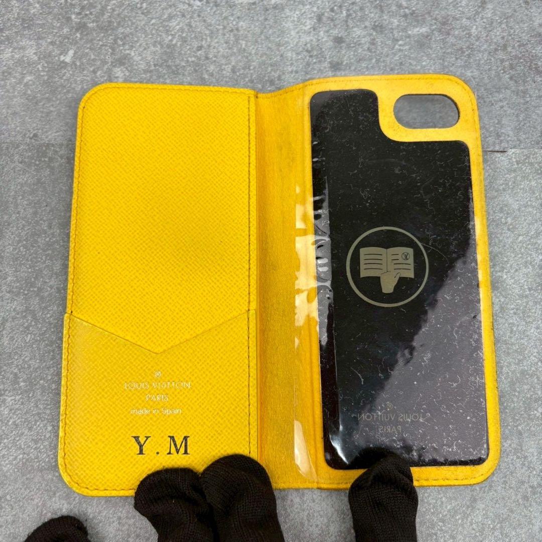 ルイヴィトン iPhone SE 7 8 フォリオ モノグラム 手帳型 ケース