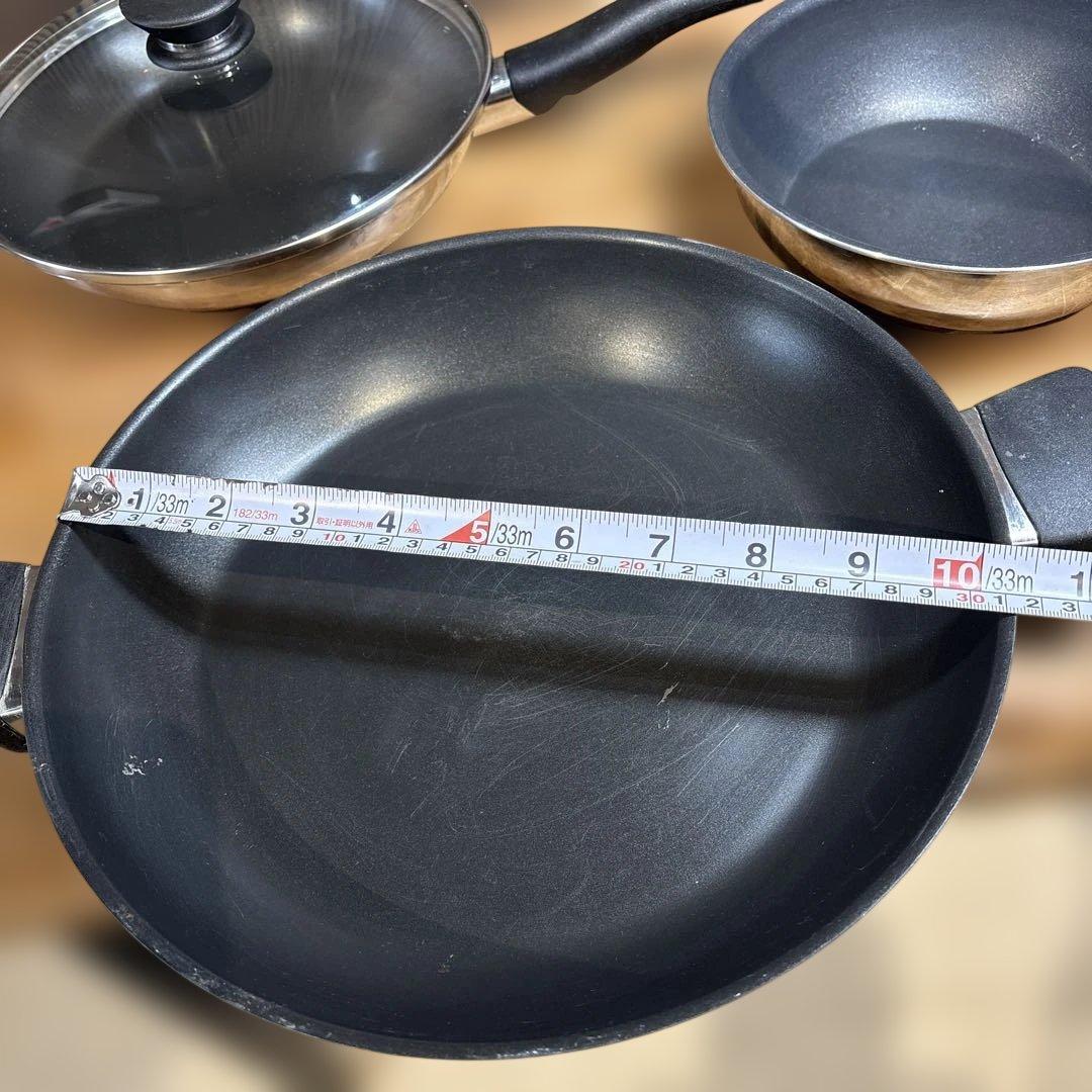 アムウェイ　クイーンクックウェア　ノンスティックグリルパン　フライパン　セット