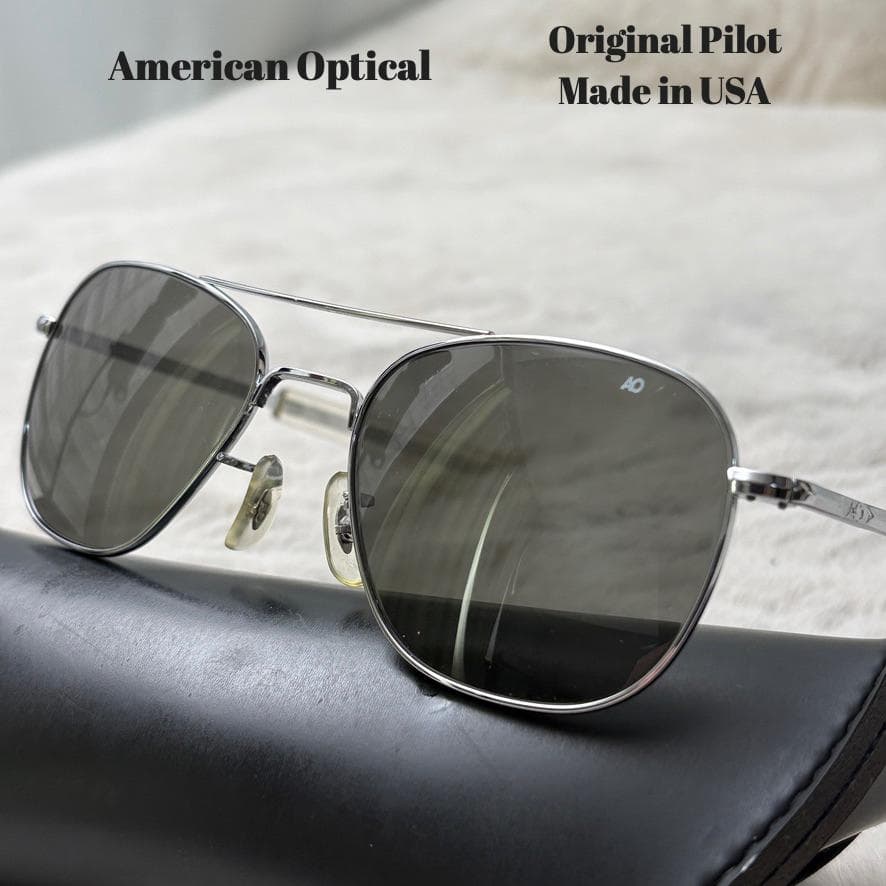 希少　American　optical　Original Pilot　サングラス