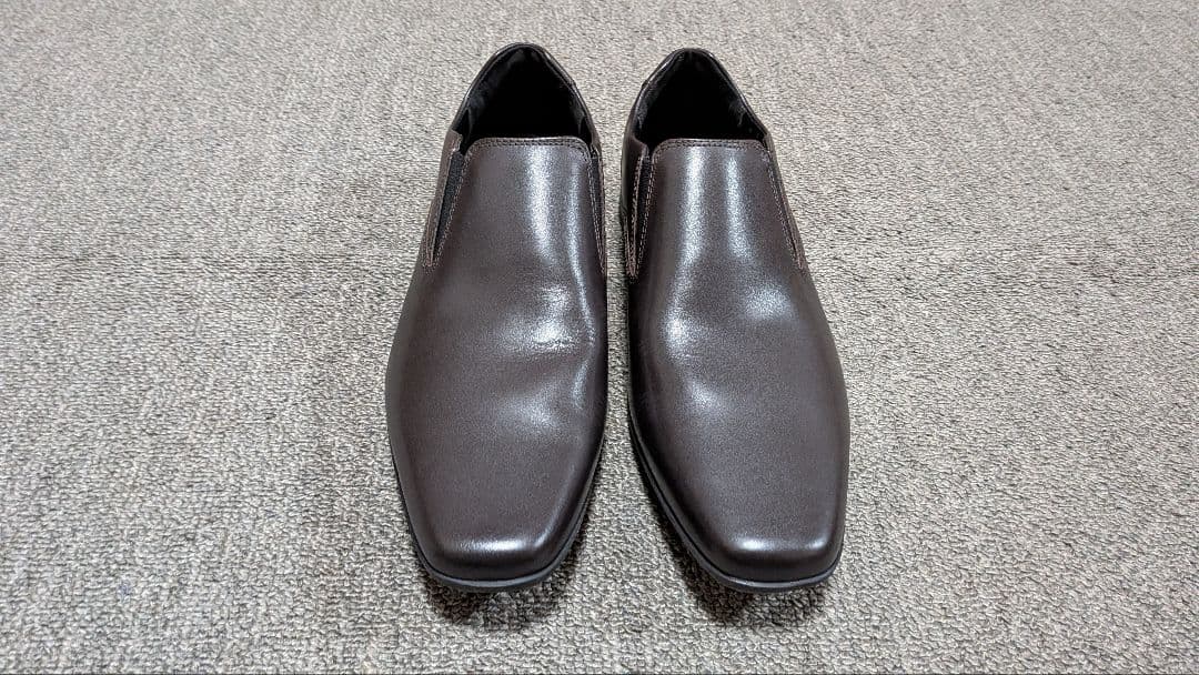 【新品/未使用】クラークス ブラウンドレスシューズ レザー UK6.5