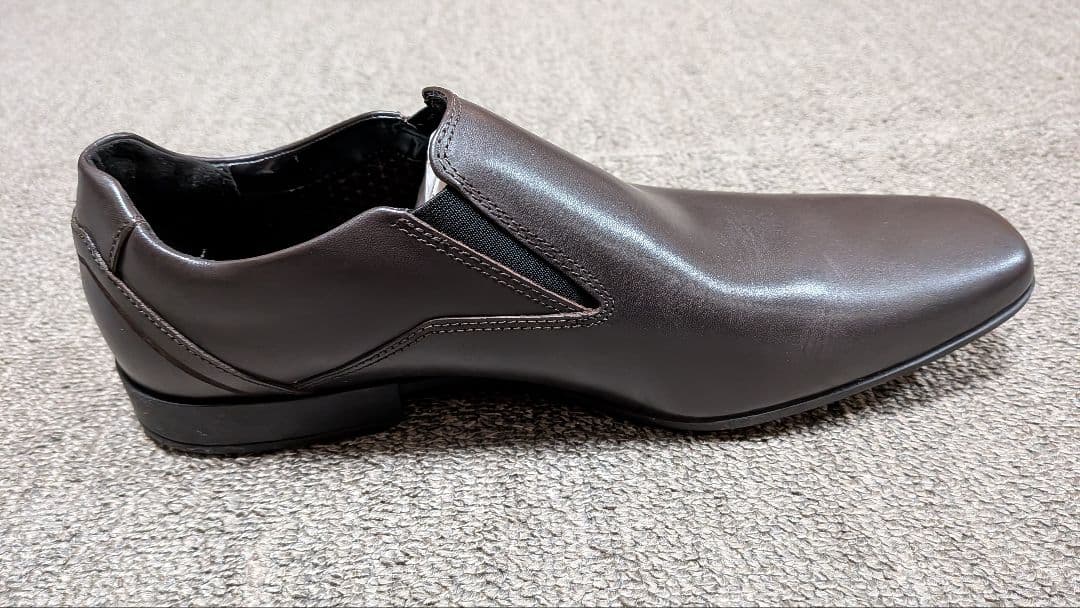 【新品/未使用】クラークス ブラウンドレスシューズ レザー UK6.5