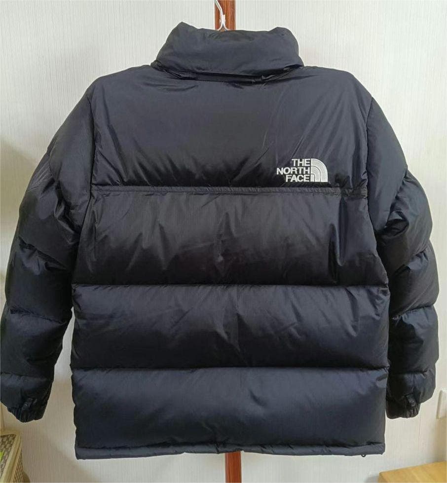 美品L ノースフェイス　ヌプシ ブラック 700fill ダウンジャケット
