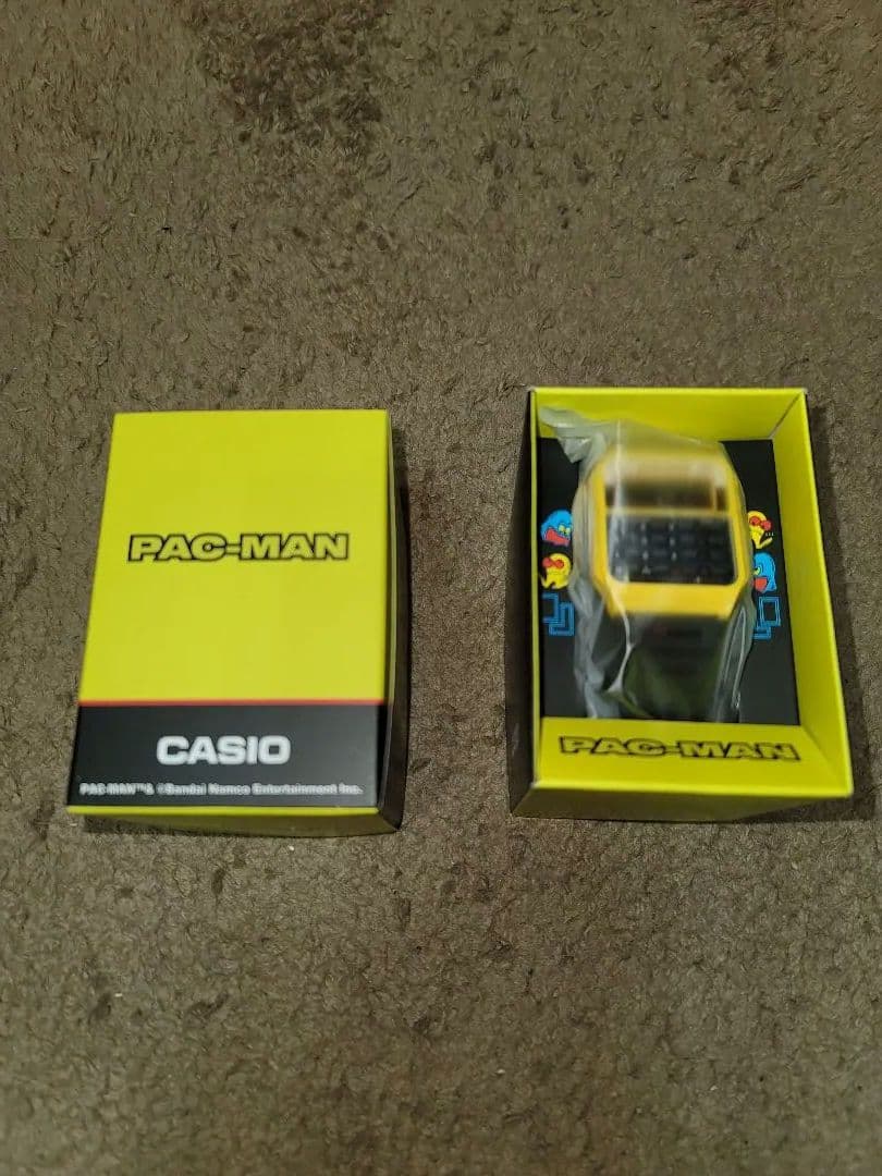 【レア　新品未使用】CASIO CA-53WPC-1BJR　パックマンコラボ