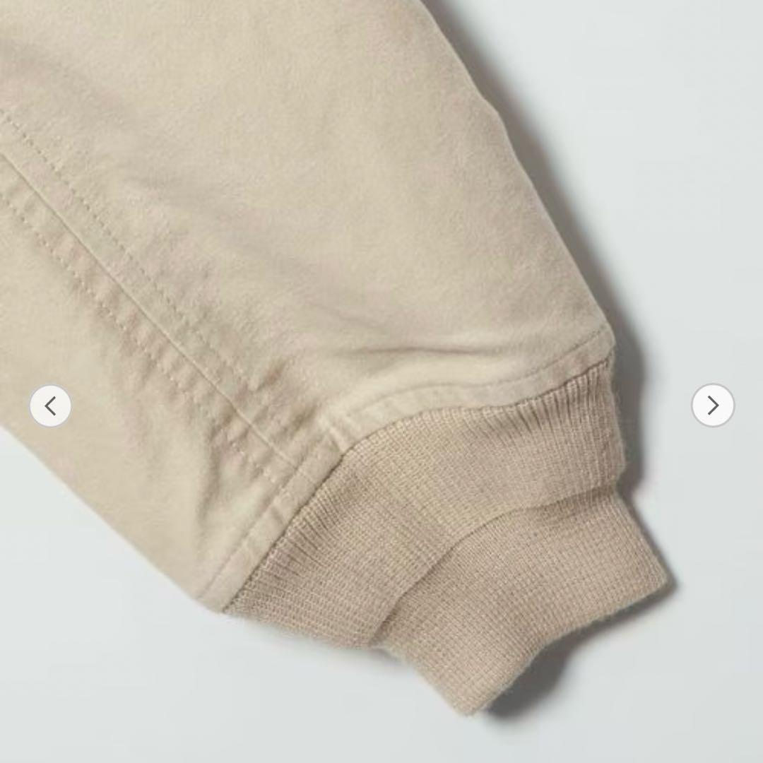 ＜６(ROKU)＞コットンピーチ ブルゾン