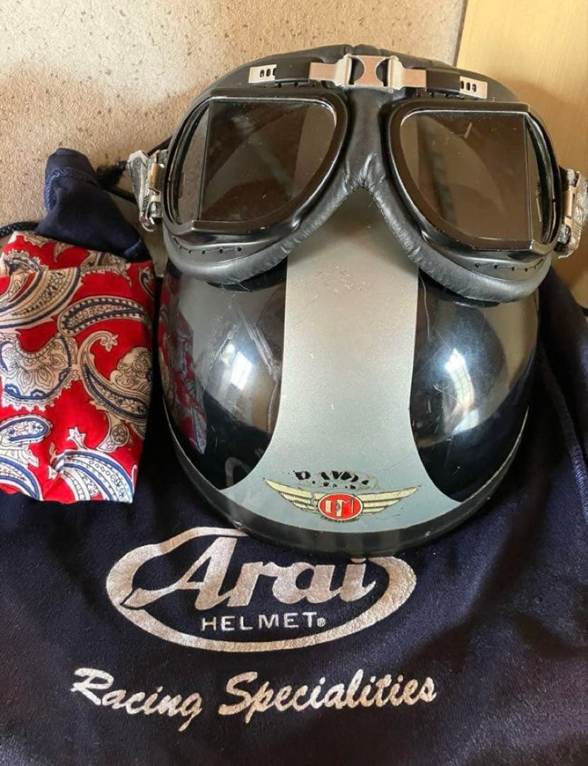 ダビダ ビンテージヘルメット 観賞用　DAVIDA