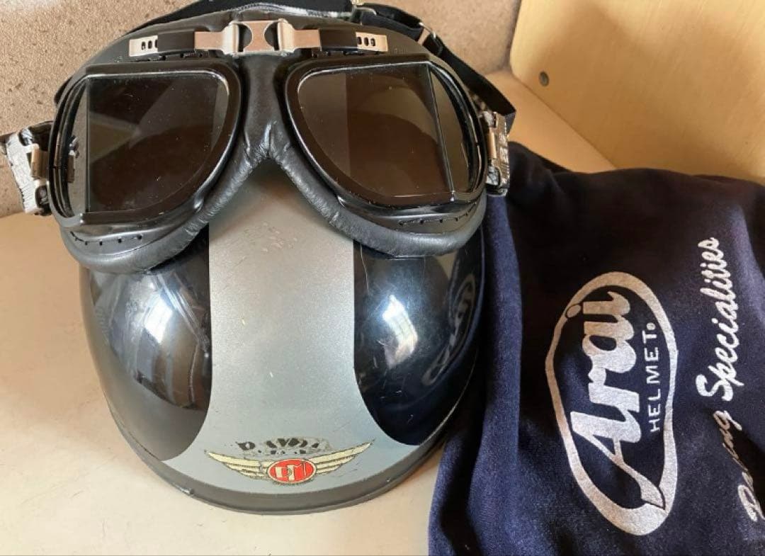 ダビダ ビンテージヘルメット 観賞用　DAVIDA