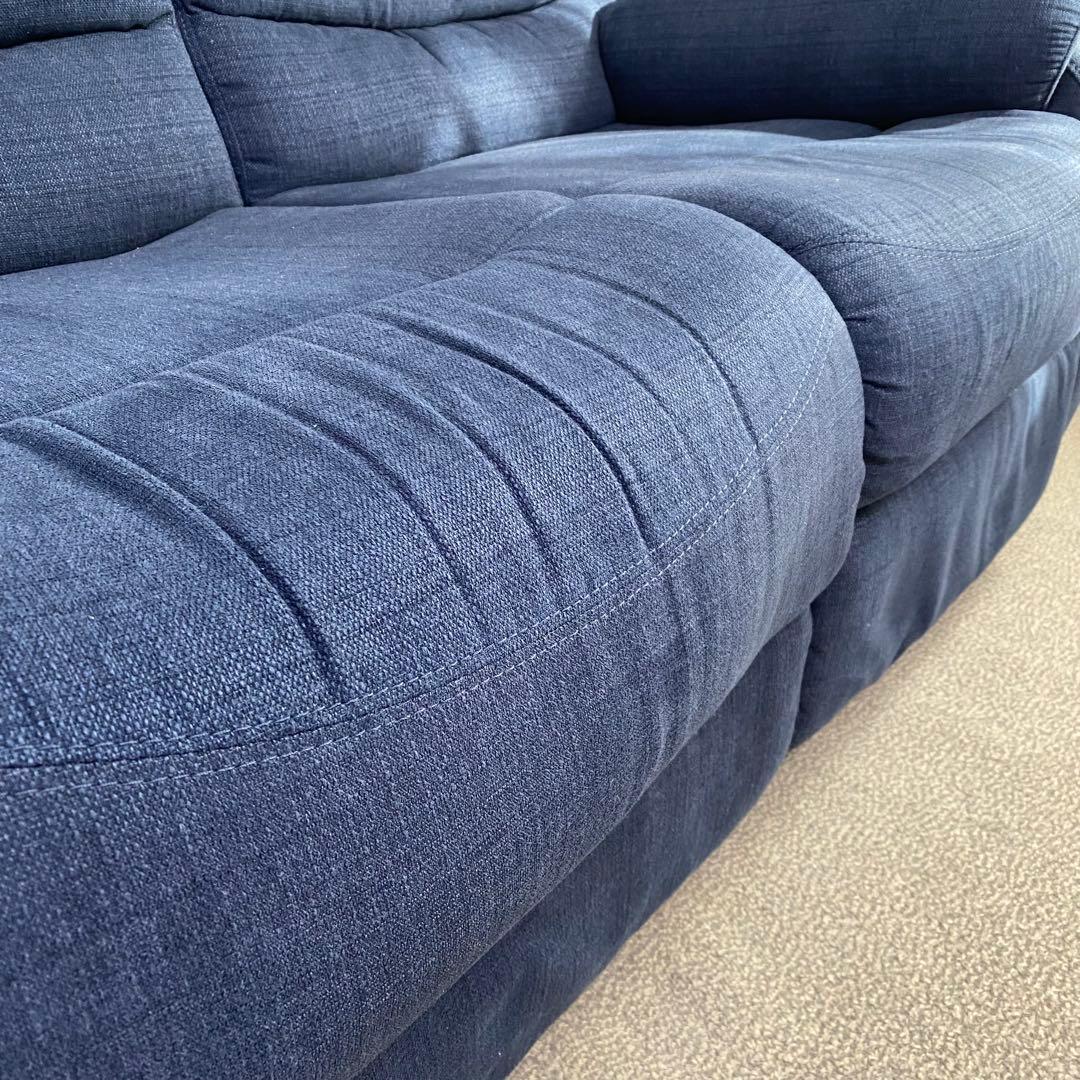 2人用電動布張りリクライニングソファ(ビリーバー3 NV 布) ニトリ