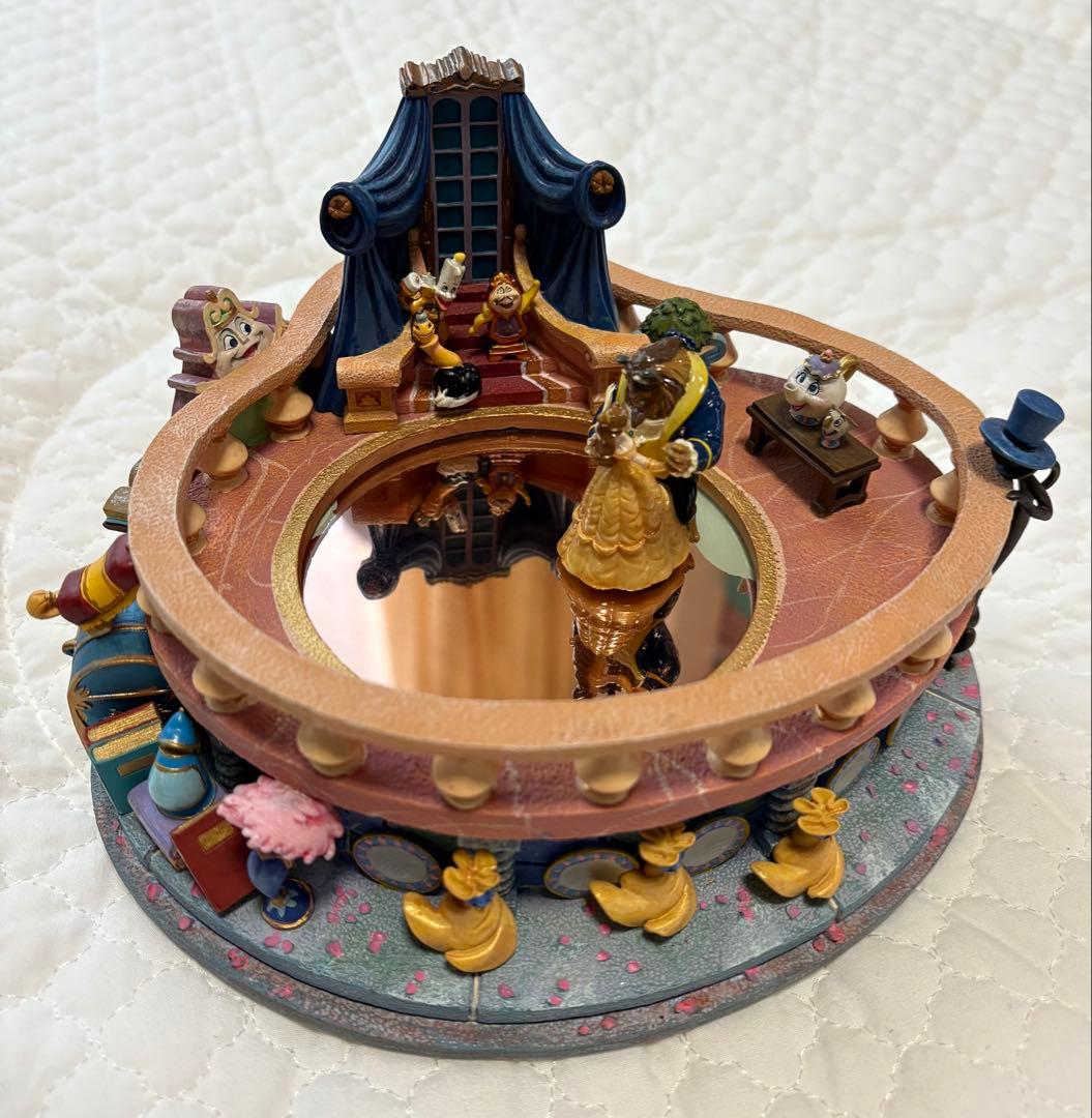 【希少品】美女と野獣 オルゴール ディズニー レトロ レア ベル プリンセス