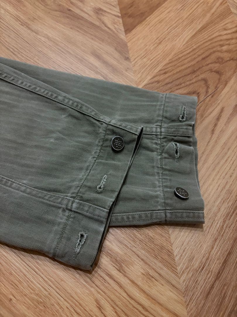 40s US ARMY M-43 ヘリンボーンツイルジャケット 13スター 米軍