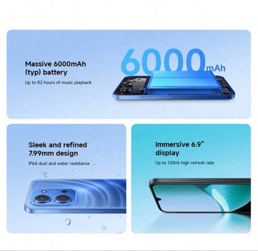 Xiaomi Redmi 15C 8GB+256GB 新品 2台セット