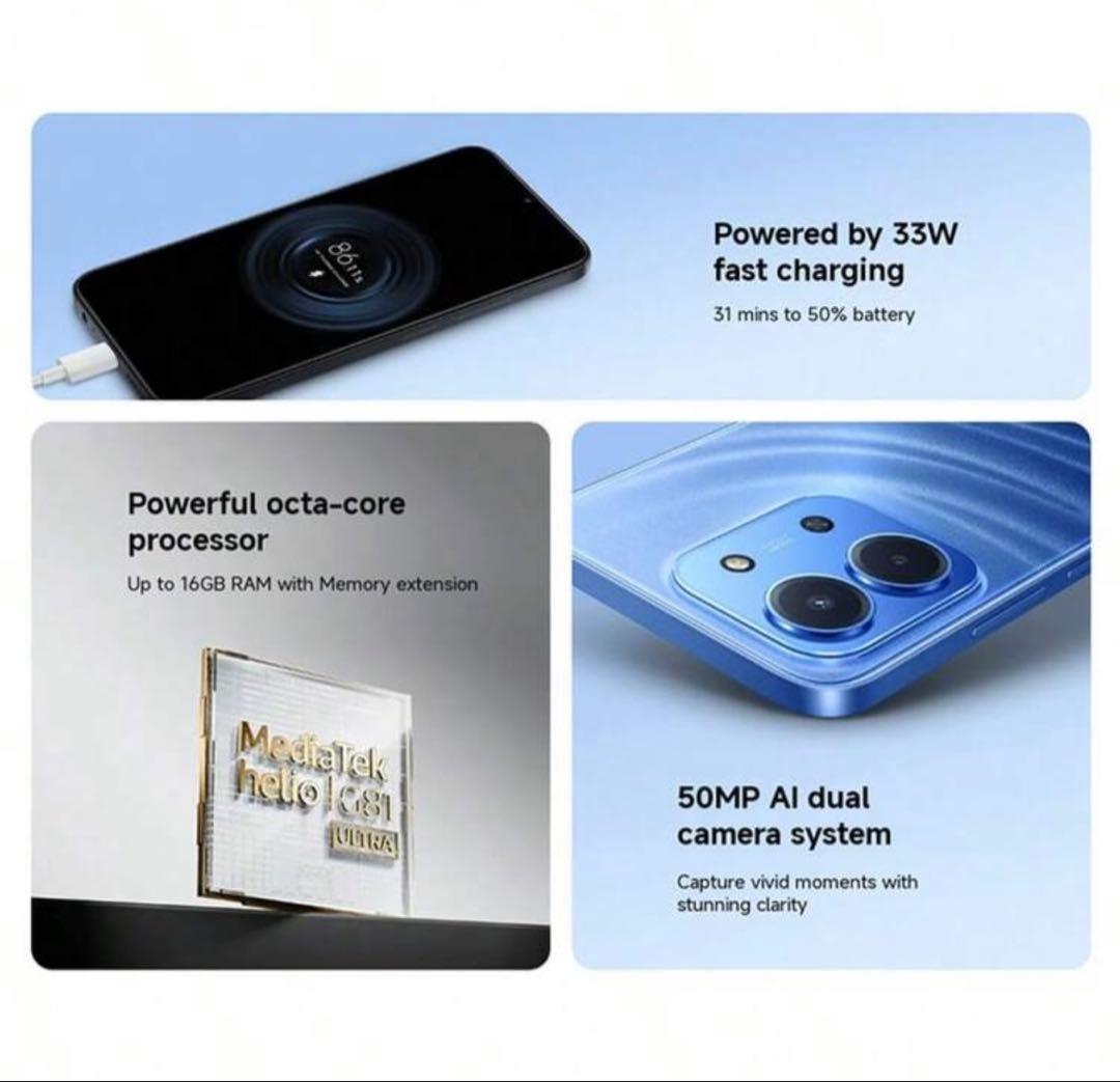 Xiaomi Redmi 15C 8GB+256GB 新品 2台セット