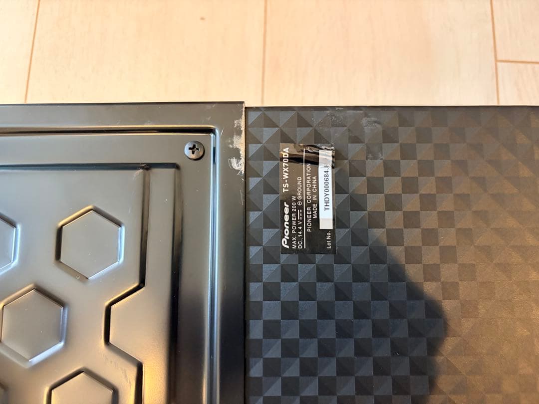 サブウーファー TS-WX70DA スピーカー　カロッツェリア　pioneer