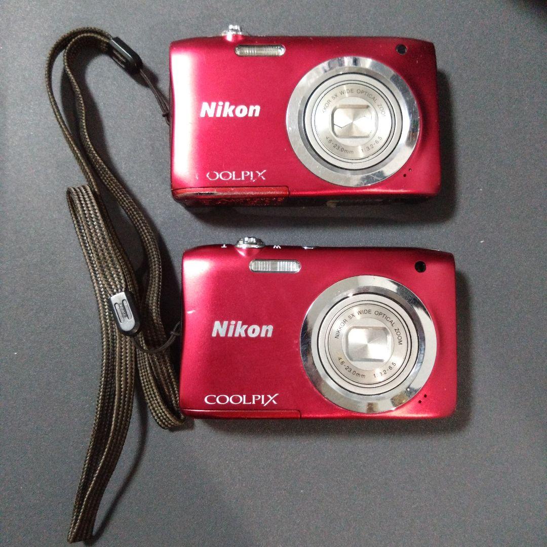 Nikon ニコン COOLPIX A100 デジタルカメラ　2個ジャンク扱い