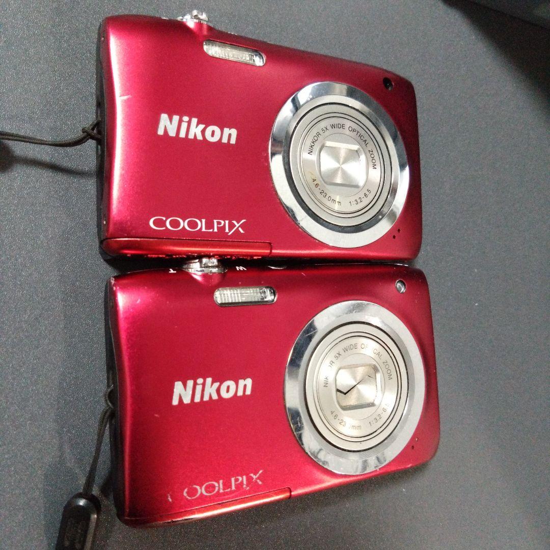 Nikon ニコン COOLPIX A100 デジタルカメラ　2個ジャンク扱い