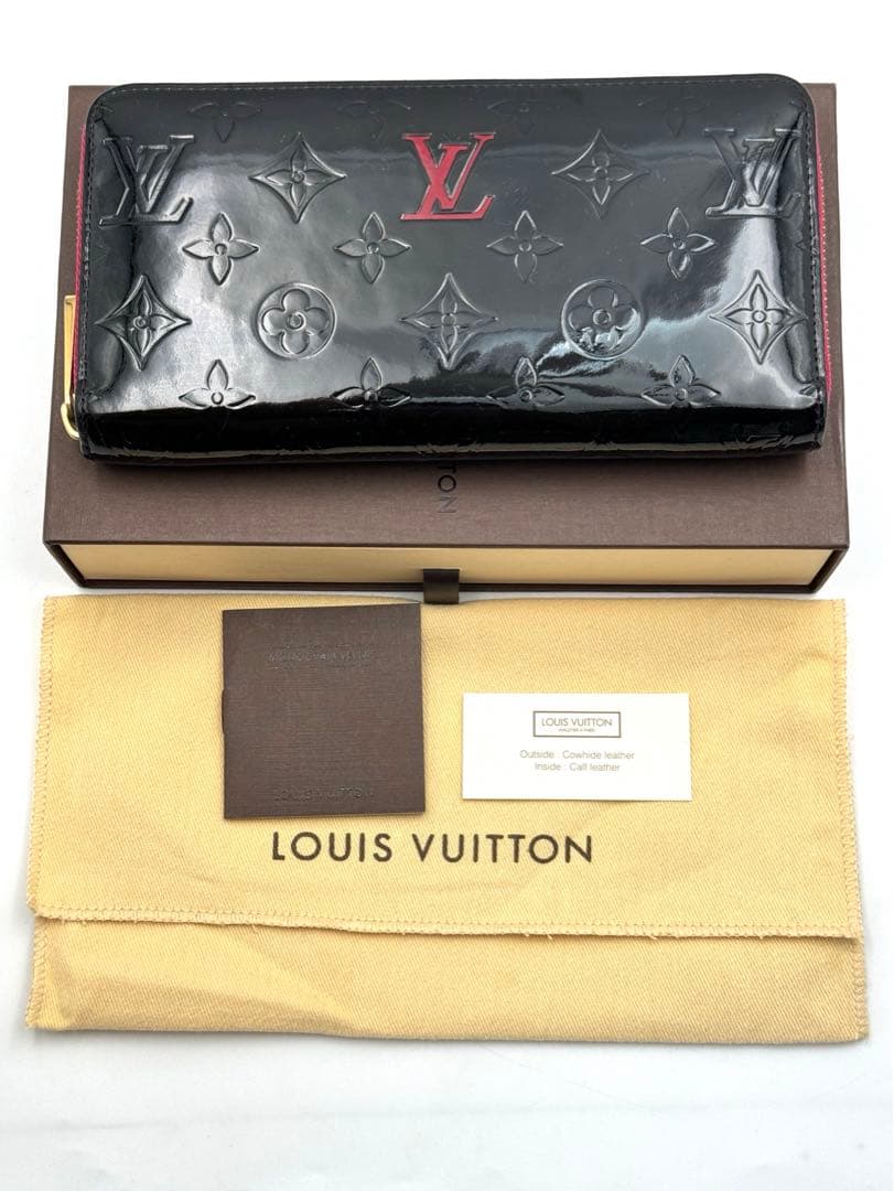 ルイヴィトン ヴェルニ モノグラム　ジッピーウォレット　長財布