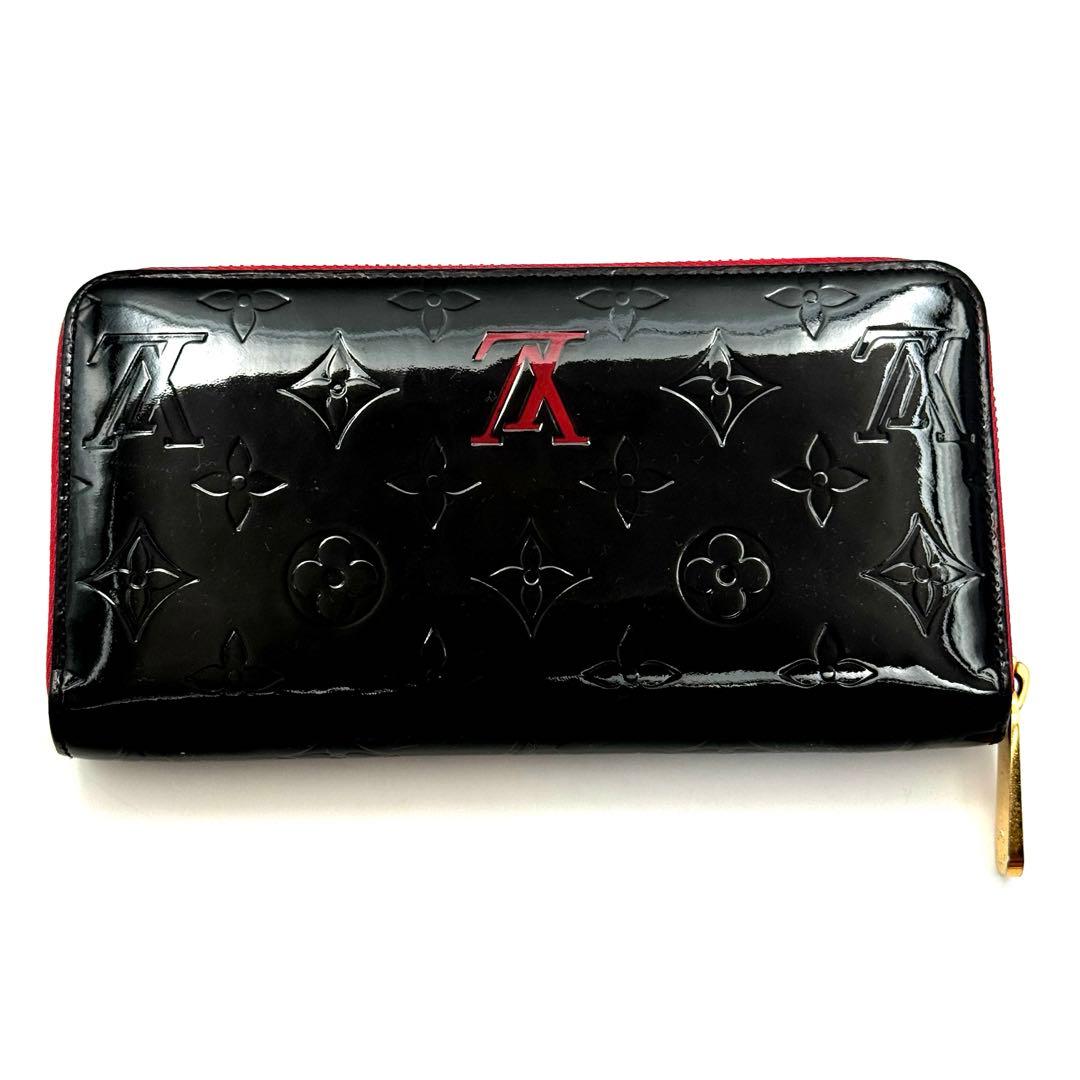 ルイヴィトン ヴェルニ モノグラム　ジッピーウォレット　長財布