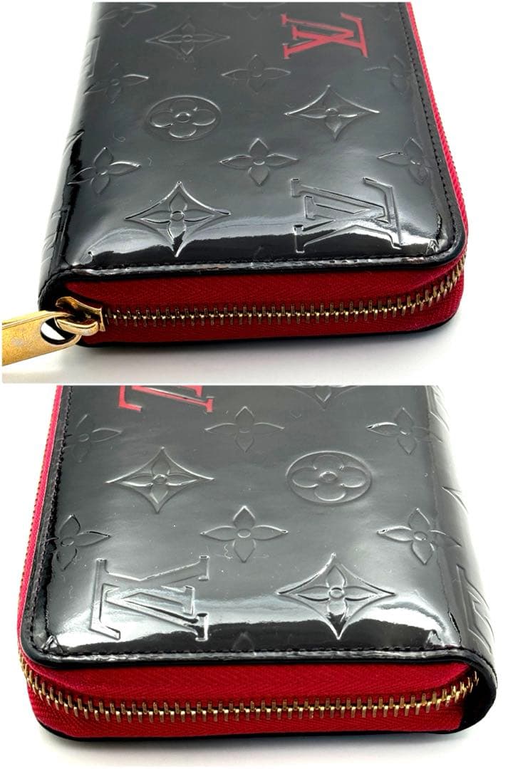 ルイヴィトン ヴェルニ モノグラム　ジッピーウォレット　長財布
